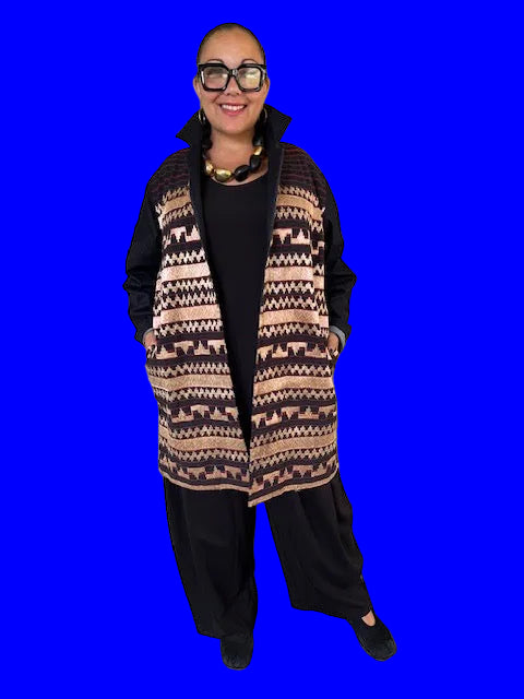 Dth Jacket Hand Embroidery In Gold