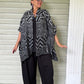 Kimono Style Cardigan in Geometric
