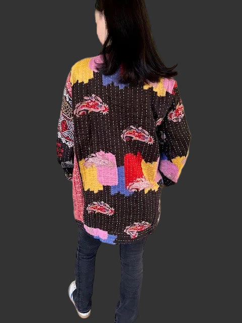 Kantha Black Jacket