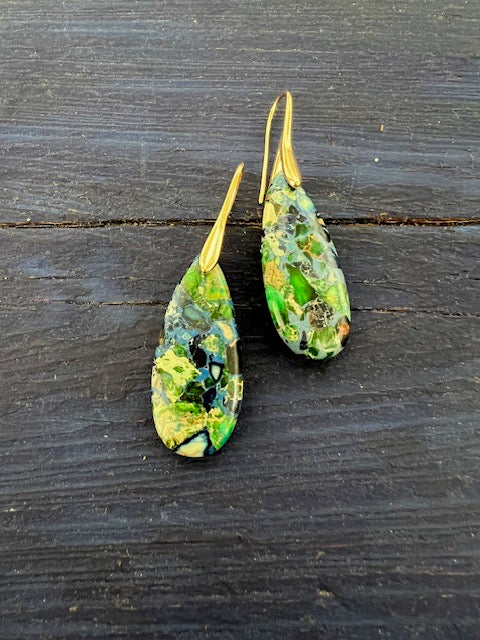 Imperial Jasper Earrings