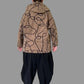 Abstract Boucle Zipper Jacket ( Carmel )