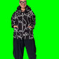 Abstract  Boucle Zipper Jacket ( Black)