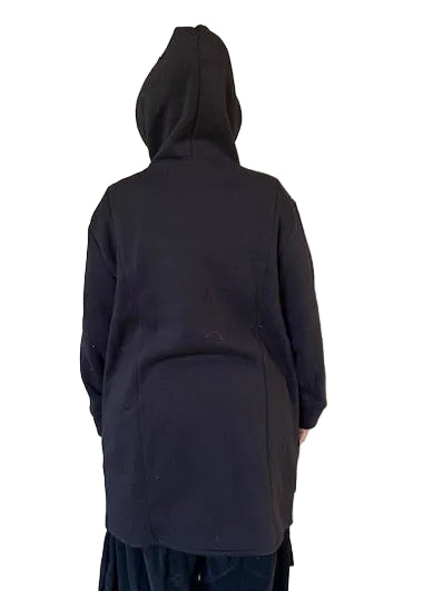 Zipper Front Two Pocket Hoodie