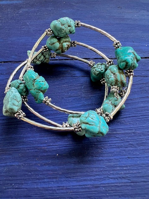 Turquoise Wrap Bracelets