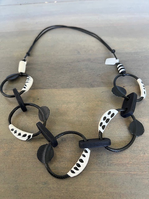 Dots and Circles Necklace