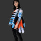 Pleats Butterfly Abstract Top