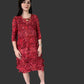 Pleats Mosaic Sunset Dress