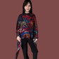 Abstract Orchard Scarf or Shawl