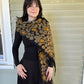 Golden Pebbles Felted Scarf