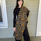 Golden Pebbles Felted Scarf