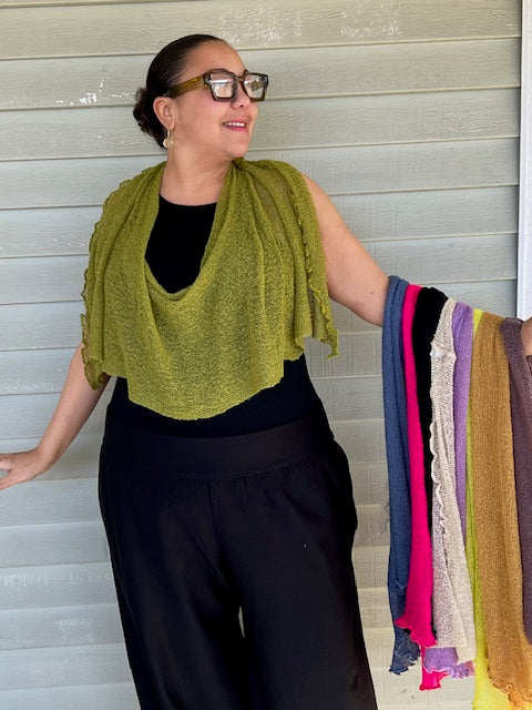 Knit 5-Way Shawl