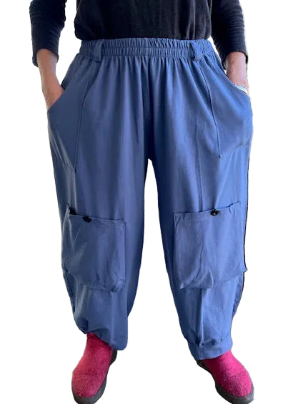 Transparent Cargo Pants (Blue or Black)