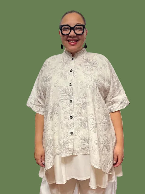 Cheyenne 100% Linen Top