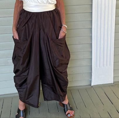 DTH Diva Taffeta Pants (Chocolate)