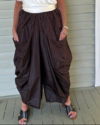 DTH Diva Taffeta Pants (Chocolate)