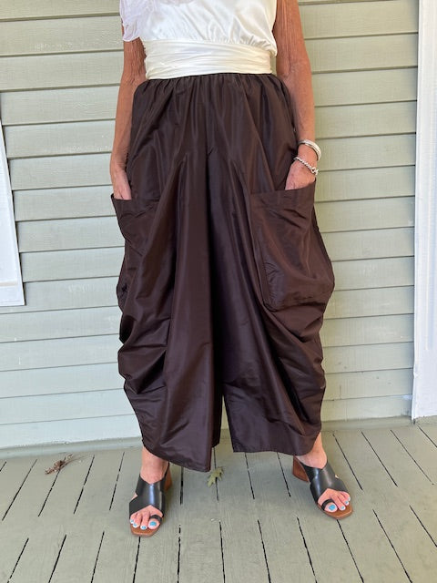 DTH Diva Taffeta Pants (Chocolate)