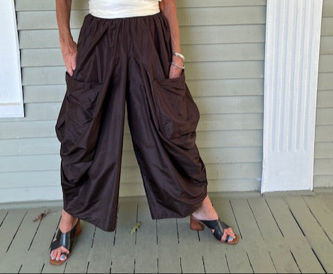 DTH Diva Taffeta Pants (Chocolate)