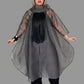 DTH 100% Silk Organza Bubble Coverup