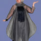DTH 100% Silk Organza Bubble Coverup