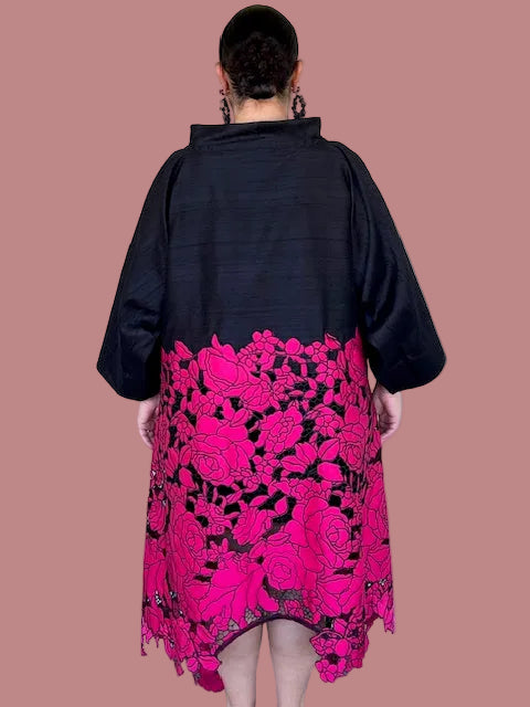 DTH Floral Embroidered Dress