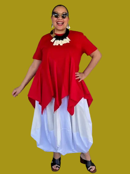 Kedem Sasson Tula Skirt (White)