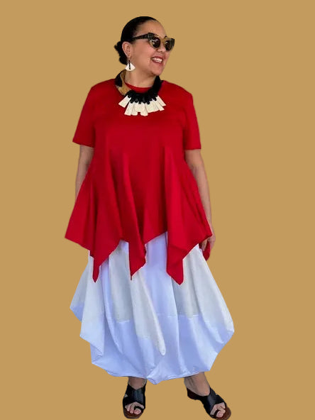 Kedem Sasson Velora Shirt (Red)