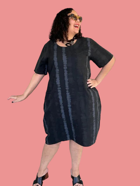 Transparente San Fran Dress (Mustard or Black)