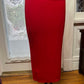 Kedem Sasson Pencil Skirt (White or Red)