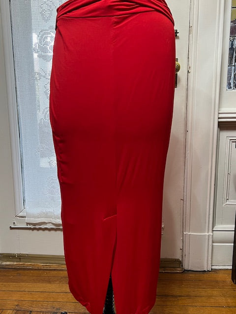 Kedem Sasson Pencil Skirt (White or Red)