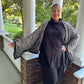 Reversible Diamond Ruana Wrap