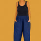 DTH 100% Linen Front Seam Pants