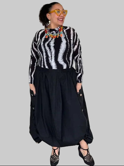 Transparente Marcy Two Skirt (Black or Kiwi)