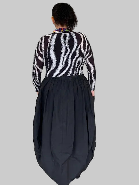 Transparente Marcy Two Skirt (Black or Kiwi)