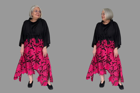 DTH Floral Embroidered Dress