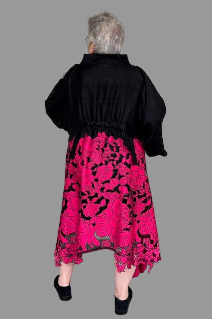 DTH Floral Embroidered Dress