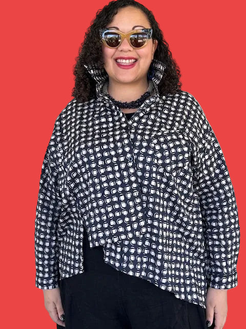 Vanite Couture Checkers Blouse