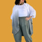 Linen Ombré Dyed Duster