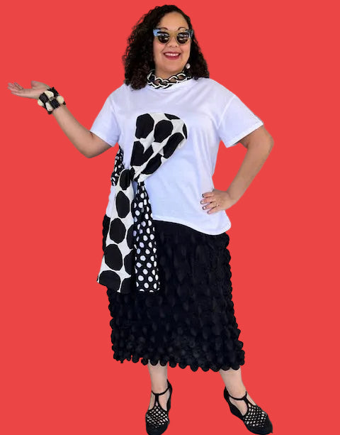 Front Tye Dots T shirt