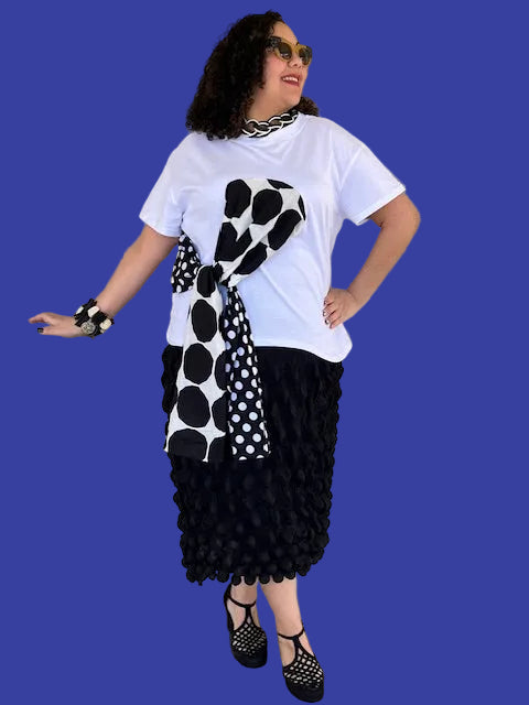 Front Tye Dots T shirt