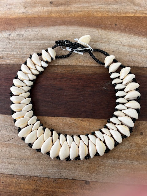 Cowrie Shell Choker