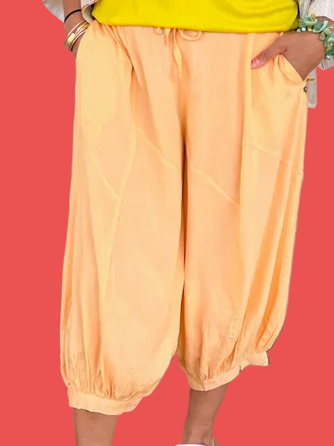 Drawstring Balloon Pants