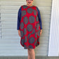 Panel Jumper - Big Polka Dots (Black or Red)