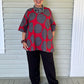 Simple Tunic- Big Polka Dots (Red or Dark Blue)