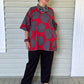 Simple Tunic- Big Polka Dots (Red or Dark Blue)