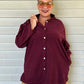 Gerties Eleven Stitch Criss Cross Yoke - Olive  or Port Corduroy