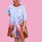 Vanite Couture Paint Splash Dress