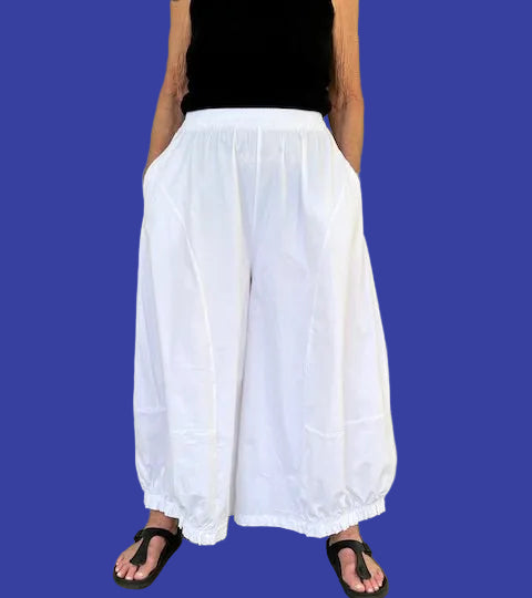 Vanity Couture Gather Hem Pants