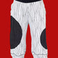 Black & White Elastic Pants
