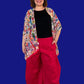 DTH Architect Pants in 100% Linen - Red