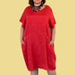 Transparente Zada Dress (Red, White, Black)